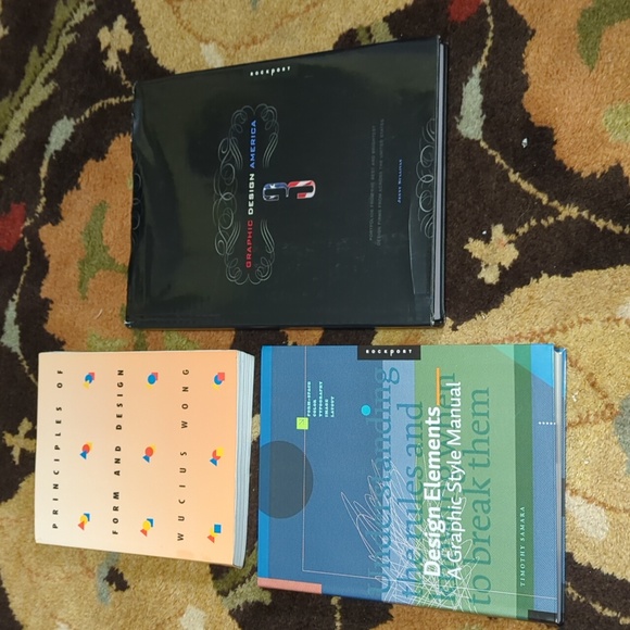 3 Graphic Designers books - Picture 1 of 13